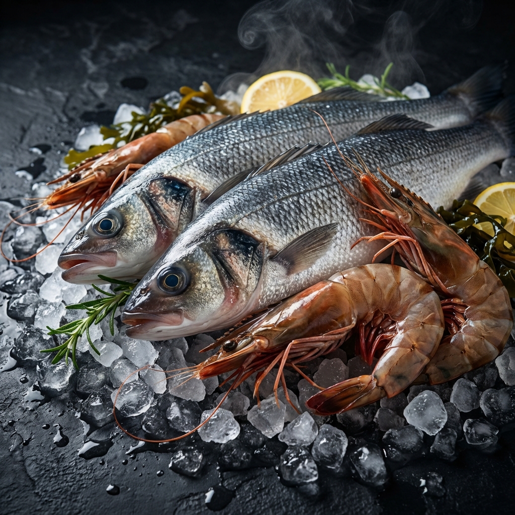 Fresh Seafood Display
